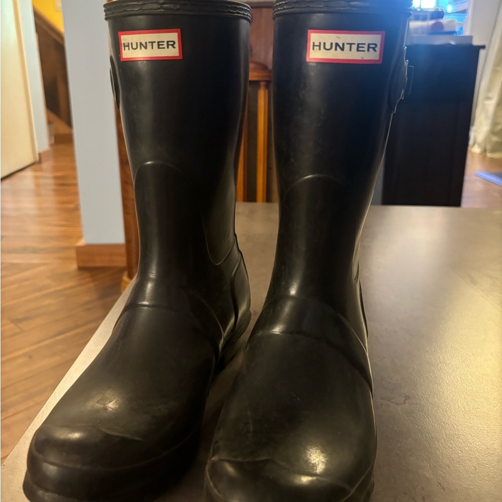 Hunter Woman’s Original Short Gloss Boot
